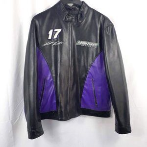 Matt Kenseth Mens Big & Tall 2XL Nascar Crown Royal Roush Fenway Racing Jacket